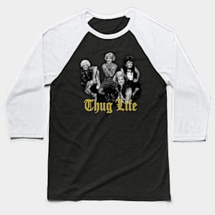 Thug Life Golden Baseball T-Shirt